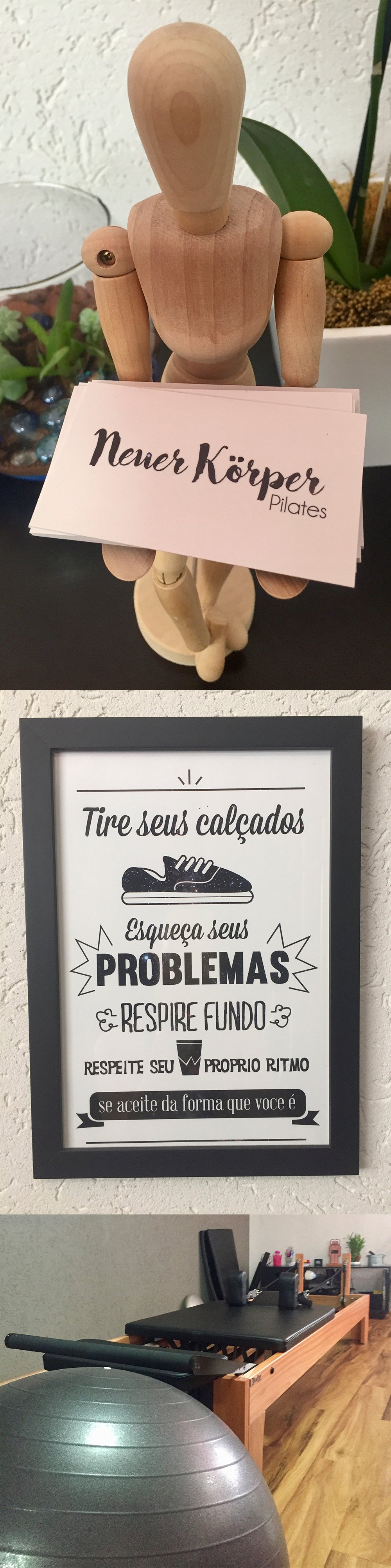 Studio de pilates em academia